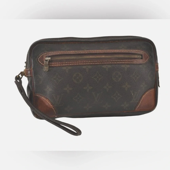 Authentic Louis Vuitton Monogram Wristlet Marly Dragonne - Picture 6 of 14